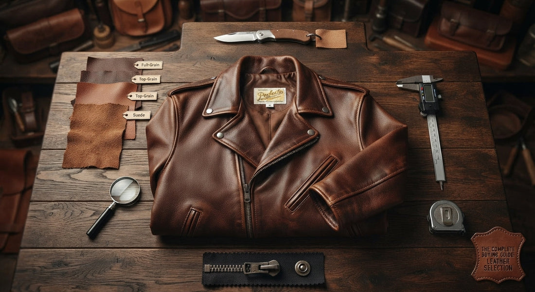 How to Choose a Leather Jacket: The Complete Buying Guide