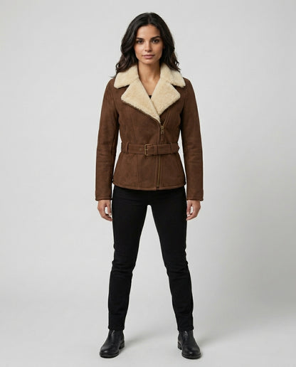 Ai model wearing Electra Salena wearing willow_jacket_ai_model 