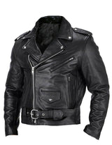 Men's Slim Fit Leather Jacket