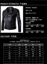 Men's Slim Fit Leather Jacket